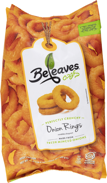 Beleaves Frozen Onion Rings, 24 Oz