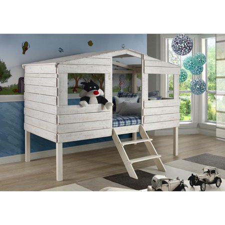 Belen Kox Twin Tree House Low Loft Bed