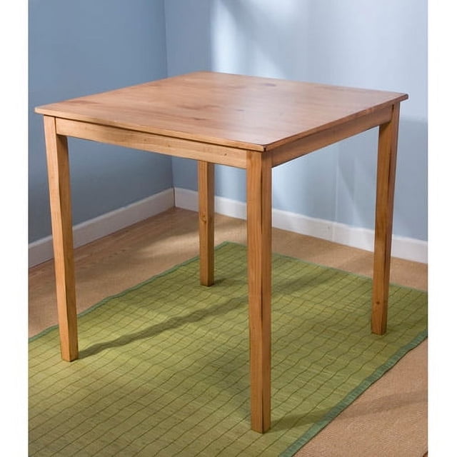 Belfast Counter Tall Square Dining Kitchen High Top Table, Oak - Walmart.com