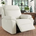 thumbnail image 1 of Belffin Recliner Chair Power Reclining Sofa Memory Foam Recliner Sofa For Living Room or Office, Angle Adjustable With Broad Armrest And Footrest,Beige, 1 of 10