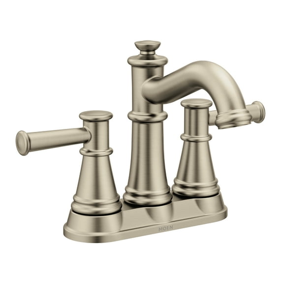 Belfield Brushed Nickel Two-handle Bathroom Faucet
