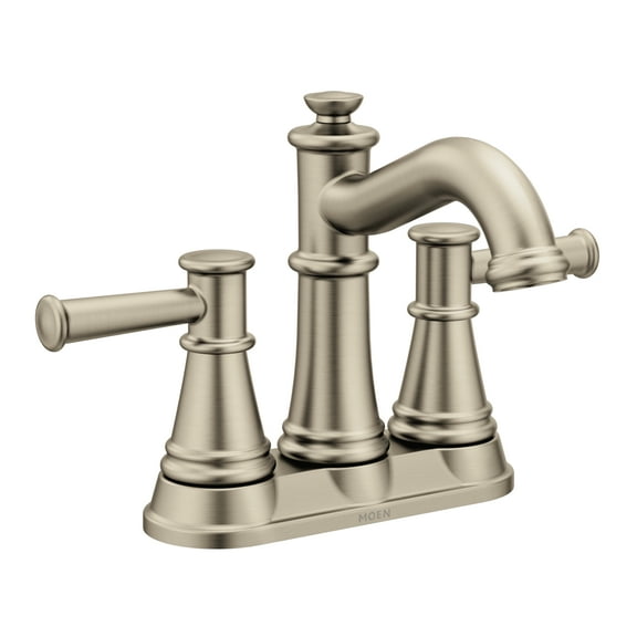 Belfield Brushed Nickel Two-handle Bathroom Faucet