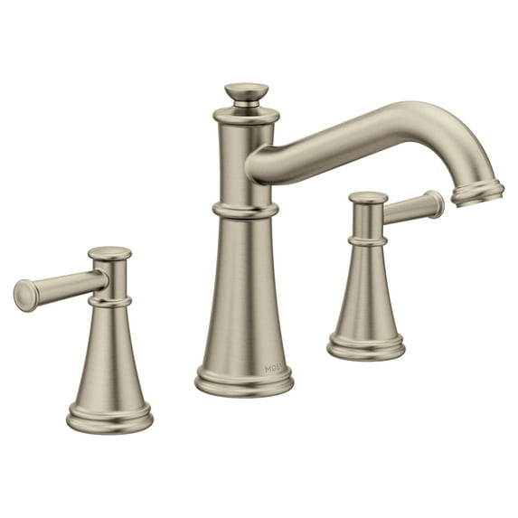 Belfield Brushed Nickel Two-handle Roman Tub Faucet