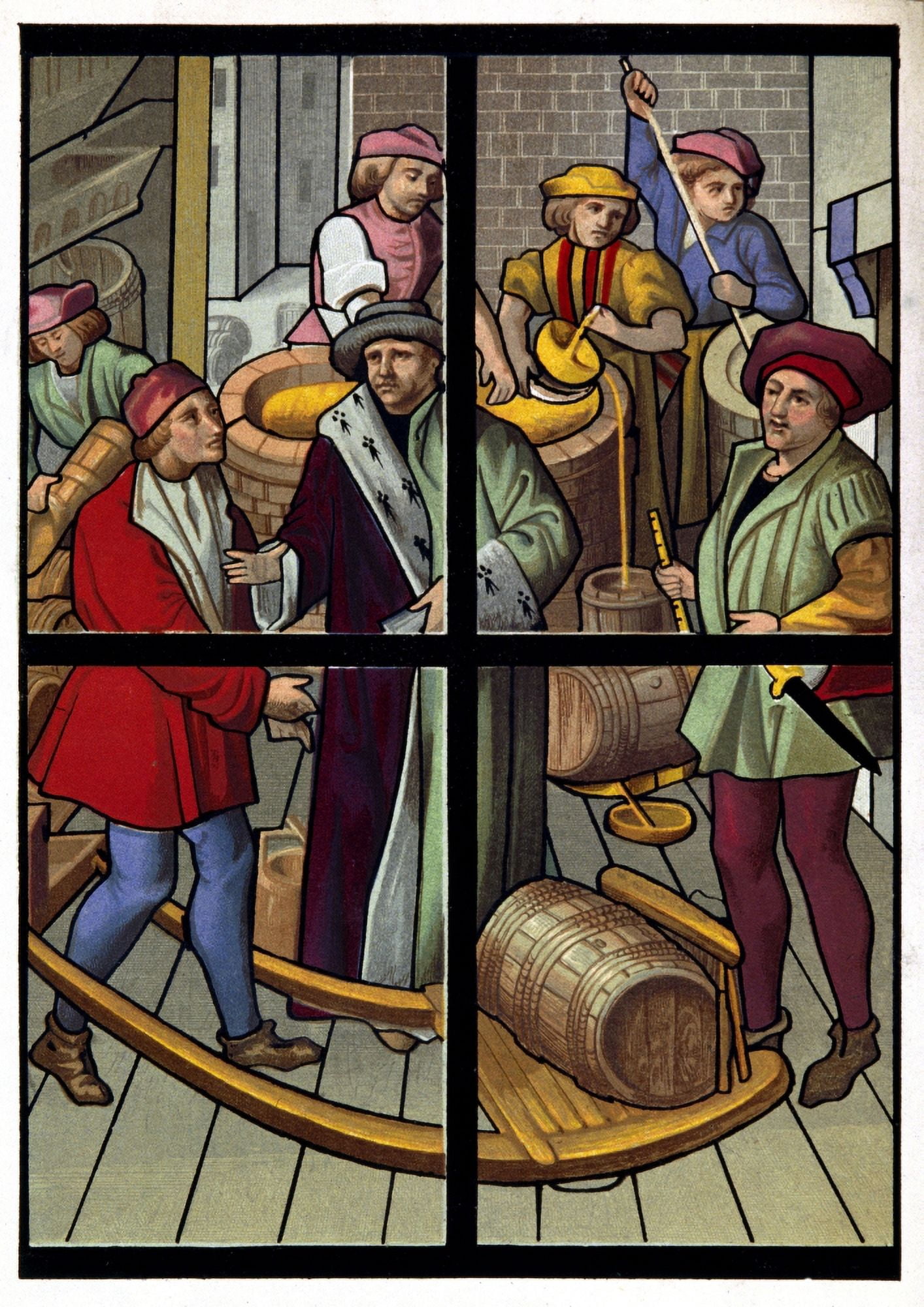 Belgian Art Canvas Art - (18 x 24)