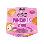 Belgian Boys Bite-Sized Pancakes & Go with Chocolate Chip Butter, 3.25oz Cup (Refrigerated)