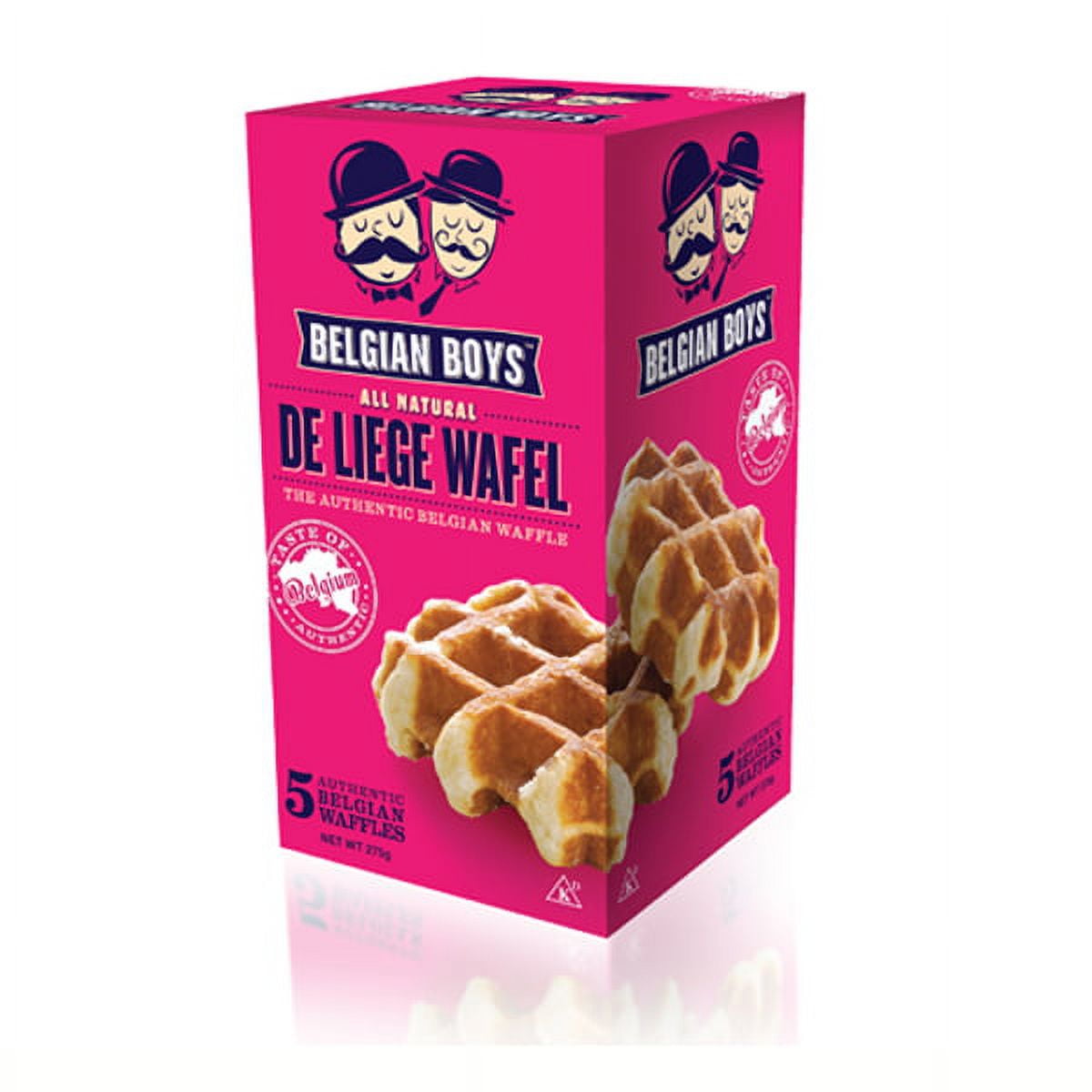Belgian Boys De Liege Waffle 5-Count 9.7 oz Bags - Pack of 4