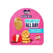 Belgian Boys Mini Butter Waffles, Babybell® & Cranberries, 2.27oz Tray (Refrigerated)