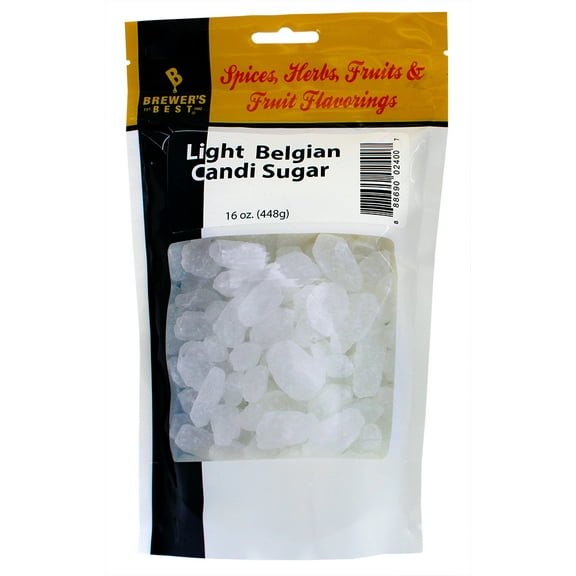 Belgian Candi Sugar - Clear - 1 lb. by Brewer's Garden
