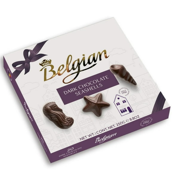 Belgian Dark Chocolate Seashells