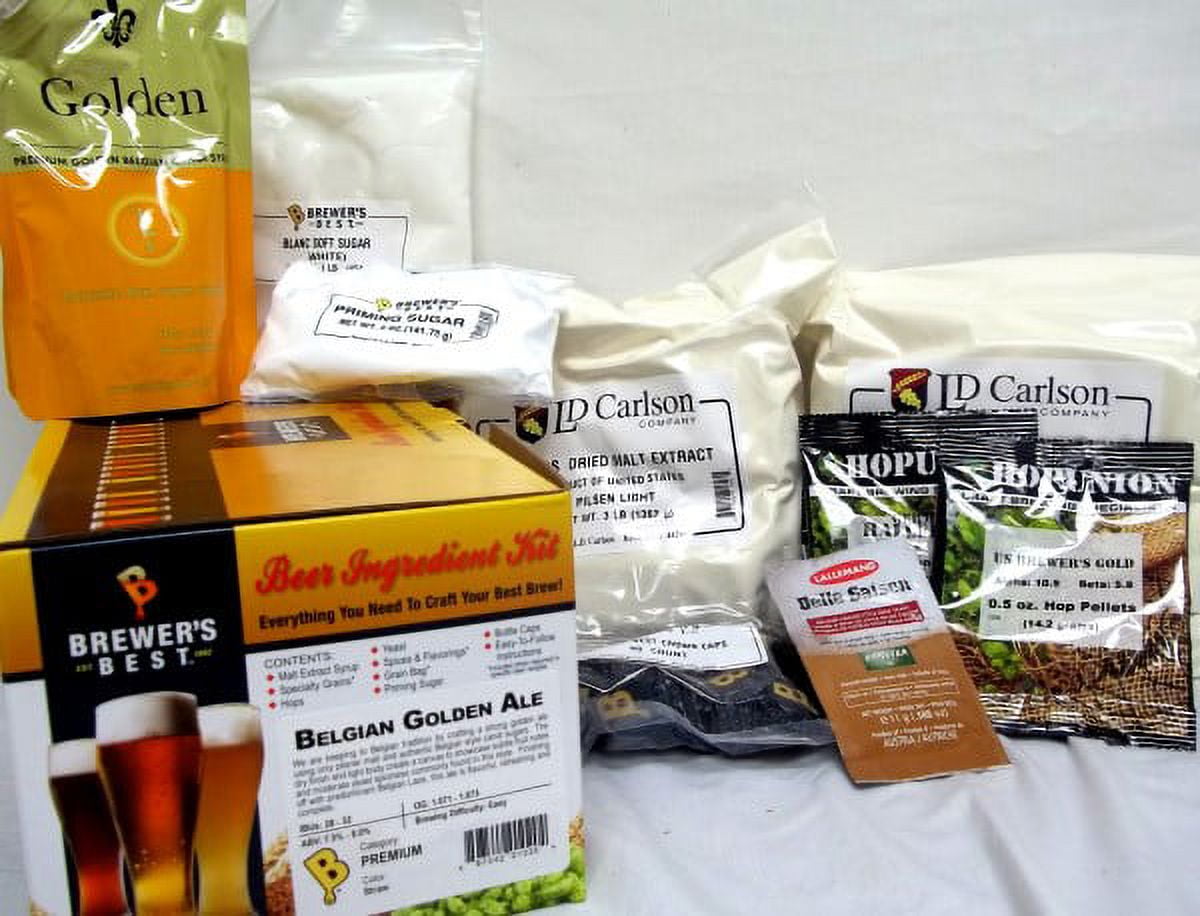 Belgian Golden Ale Brewers Best Premium Beer Making Kit