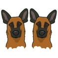 thumbnail image 1 of Belgian Malinois Decal | Indoor/Outdoor | Dog Lover Super Cute Sticker for SUV Windows, Dorm Rooms, Bedroom, Offices | SignMission personalized gift | 2 Pack of 6", 1 of 1