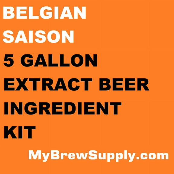 Belgian Saison MBS 5 gal Homebrew Beer Extract Ingredient Kit