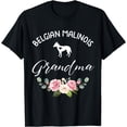 thumbnail image 1 of Belgian Shepherd Malinois Dog Grandma Silhouette Mothers Day T-Shirt, 1 of 4