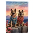 thumbnail image 1 of Belgian Tervuren Two Hearts House Flag, 1 of 7