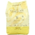 Belgian White Chocolate Baking Callets (Chips) 1 bag, 5.5 lbs
