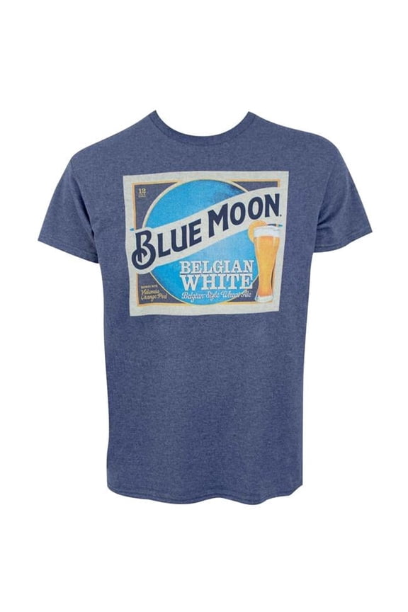 Belgian White Label Mens Blue T-Shirt - 2XL
