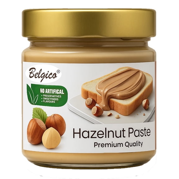 Belgico Bueno Hazelnut Paste for Baking Gelato and Desserts