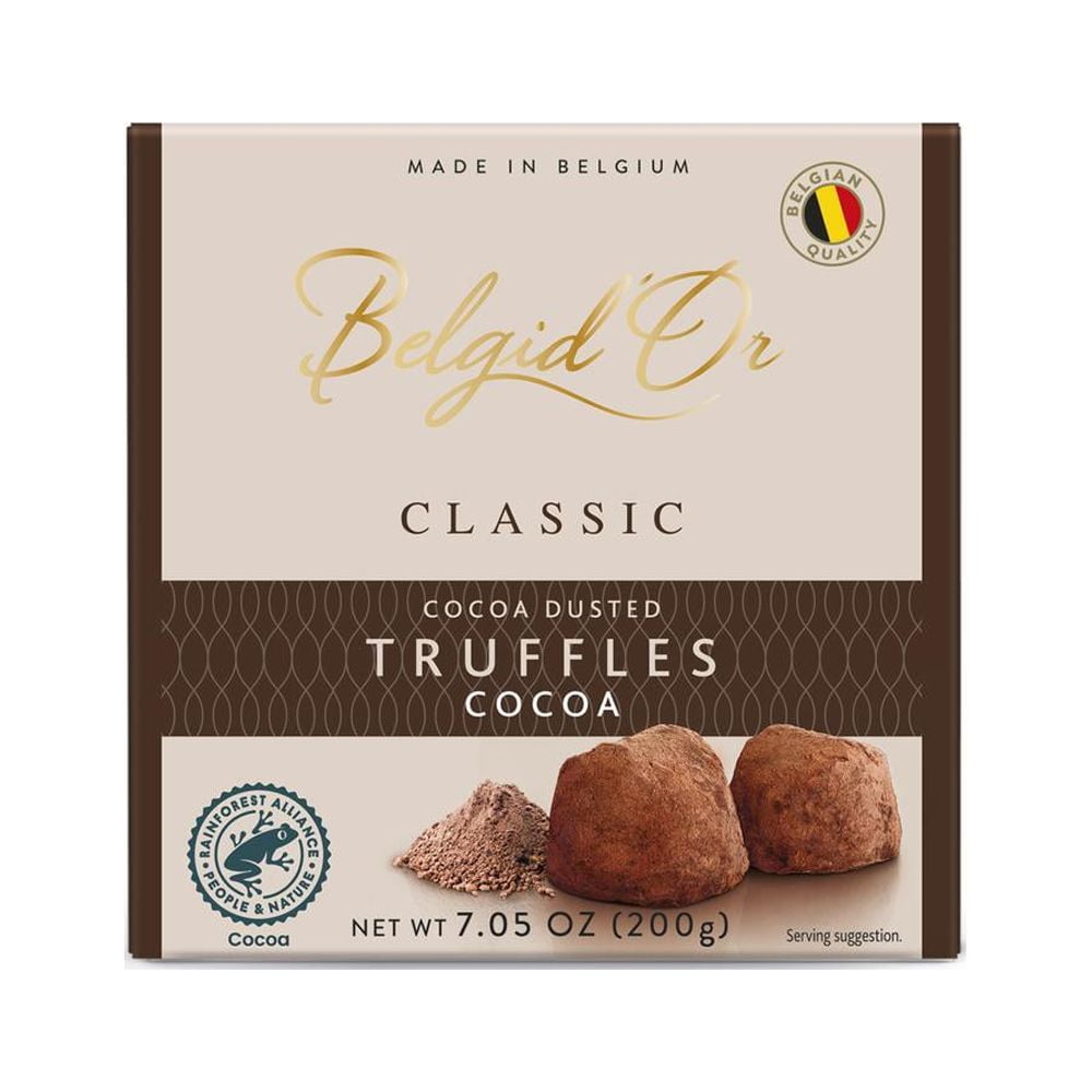 Belgid'Or Classic Cocoa Dusted Truffles 7 oz