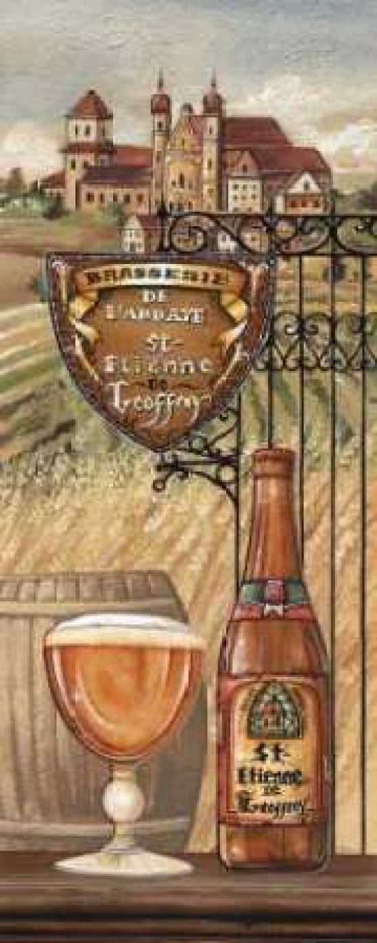 Belgium Beer Canvas Art - Charlene Audrey (24 x 48)