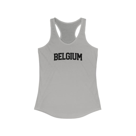 Belgium Belgian Pride Moving Away Tank Top Gifts Shirt Womens Sleeveless