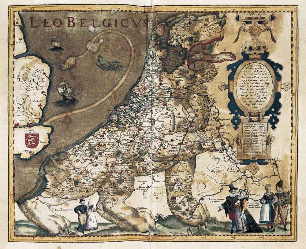 Belgium Canvas Art - (36 x 24)