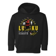 Belgium Europe 2024 – Lukaku Inspired for Fans Toddler Hooded Sweatshirt (Black, 2T)