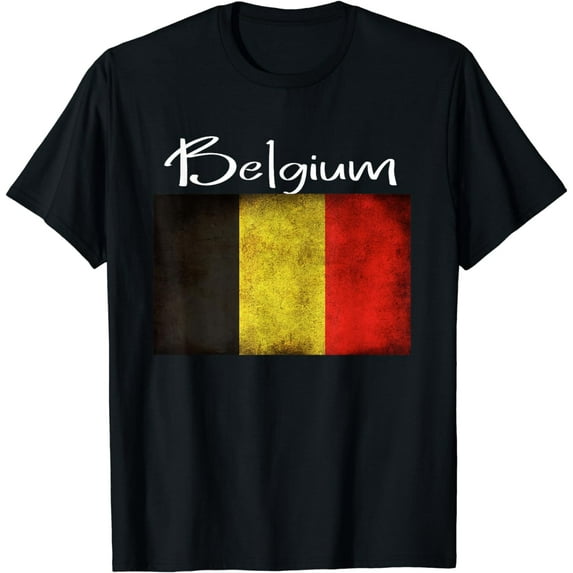 Belgium Flag, Belgian tshirt, Belgium shirt for women men T-Shirt mens t shirt,black,women,funny,misfits,men,journey,t-shirt