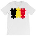 thumbnail image 1 of Belgium Flag, Flag Of Belgium, National Pride Graphic Design G19718 Unisex T-Shirt, Up to Size 5XL, 1 of 2