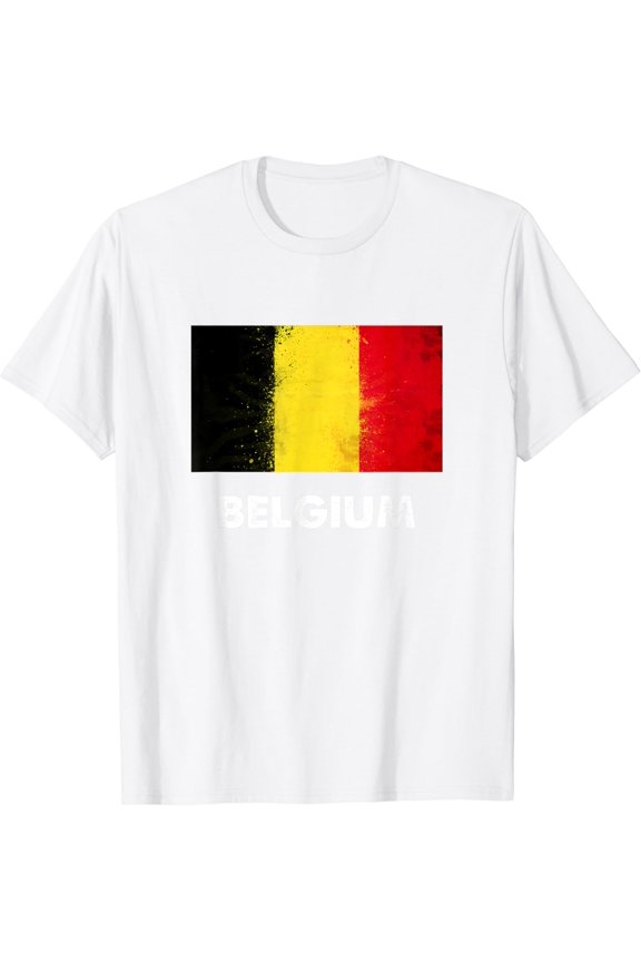 Belgium Flag Jersey | Belgian T-Shirt