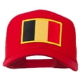 thumbnail image 1 of Belgium Flag Patched Mesh Cap - Red OSFM, 1 of 5