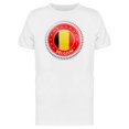 thumbnail image 1 of Belgium Flag Sticker Tee Men's -Image by Shutterstock, 1 of 1