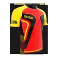 thumbnail image 1 of Belgium Full Zipper Bike Short Sleeve Cycling Jersey  for Men - Size 4XL, 1 of 4