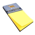 thumbnail image 1 of Belgium Mastiff Welcome Sticky Note Holder, Blue, 1 of 1