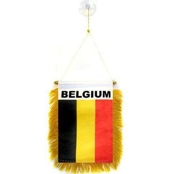 Belgium Mini Banner 4'' x 6'' special car