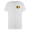 thumbnail image 1 of Belgium Round Flag Tee Men's -Image by Shutterstock, 1 of 2