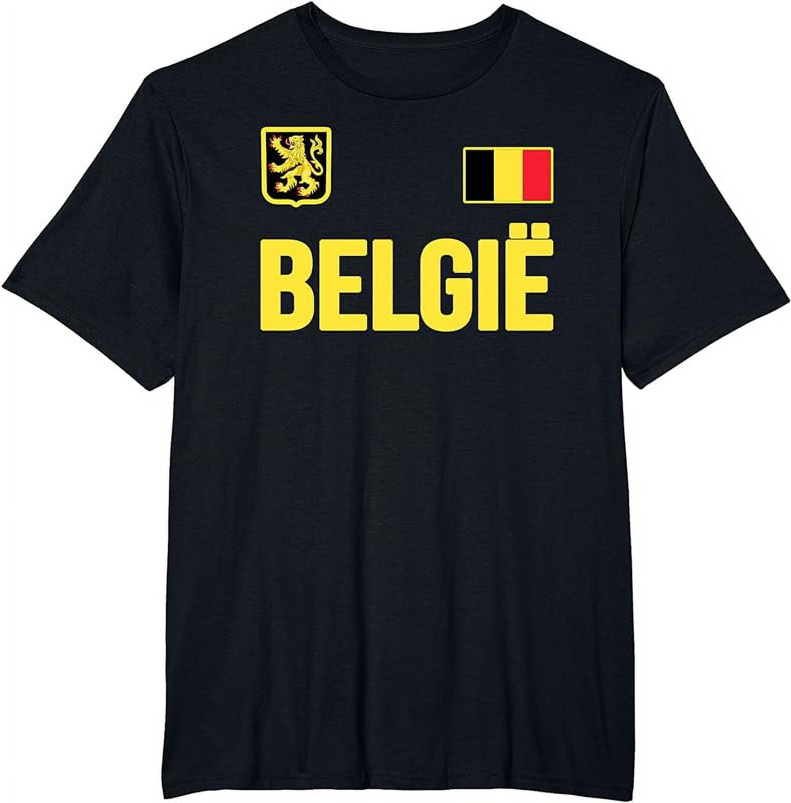 Belgium T-Shirt Belgian Flag Belgie Souvenir Love Gift Belgium T-Shirt Belgian Flag Belgie Souvenir Love Gift