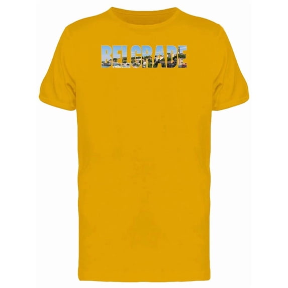 Belgrade Cool Travel Lovers Tee Men's -Image by Shutterstock