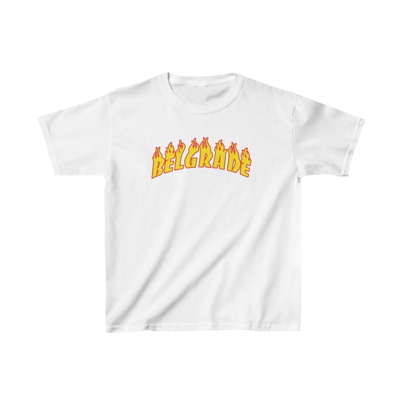 Belgrade Serbia Kids Shirt Gifts Boys Girls Youth Tee Tshirt