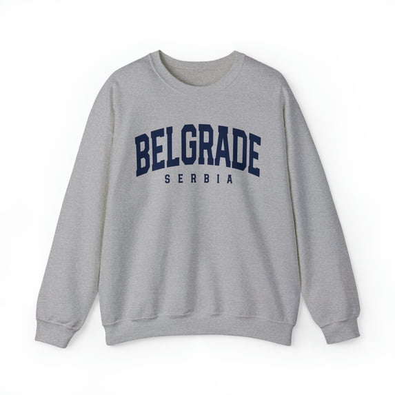 Belgrade Serbia Sweatshirt, Gifts, Crewneck