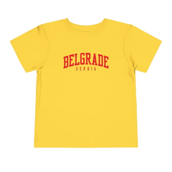 Belgrade Serbia Toddler Shirt Gifts Boy Girl Size 2T-5T