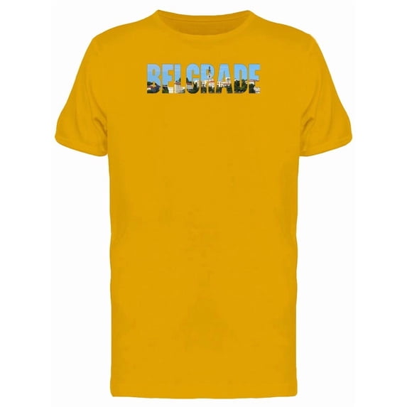 Belgrade Travel Lovers Quote Tee Men's -Image by Shutterstock