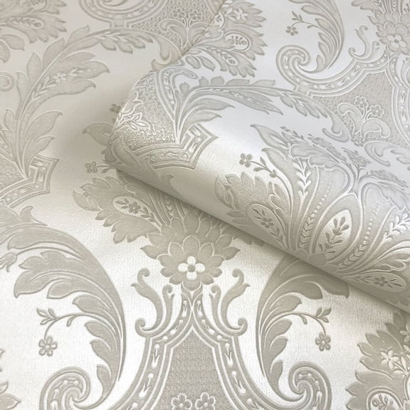 Belgravia Amara Damask Textured Wallpaper