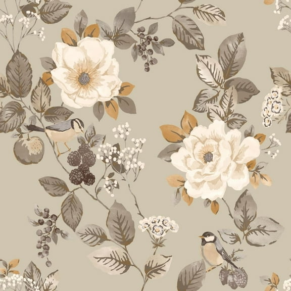 Belgravia Bramble Floral Wallpaper