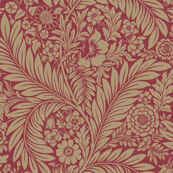 Belgravia Florence Leaf Wallpaper