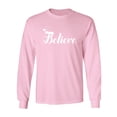 thumbnail image 1 of Believe Adult Long Sleeve T-shirt, 1 of 3