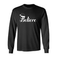 thumbnail image 1 of Believe Adult Long Sleeve T-shirt, 1 of 3
