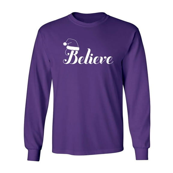Believe Adult Long Sleeve T-shirt