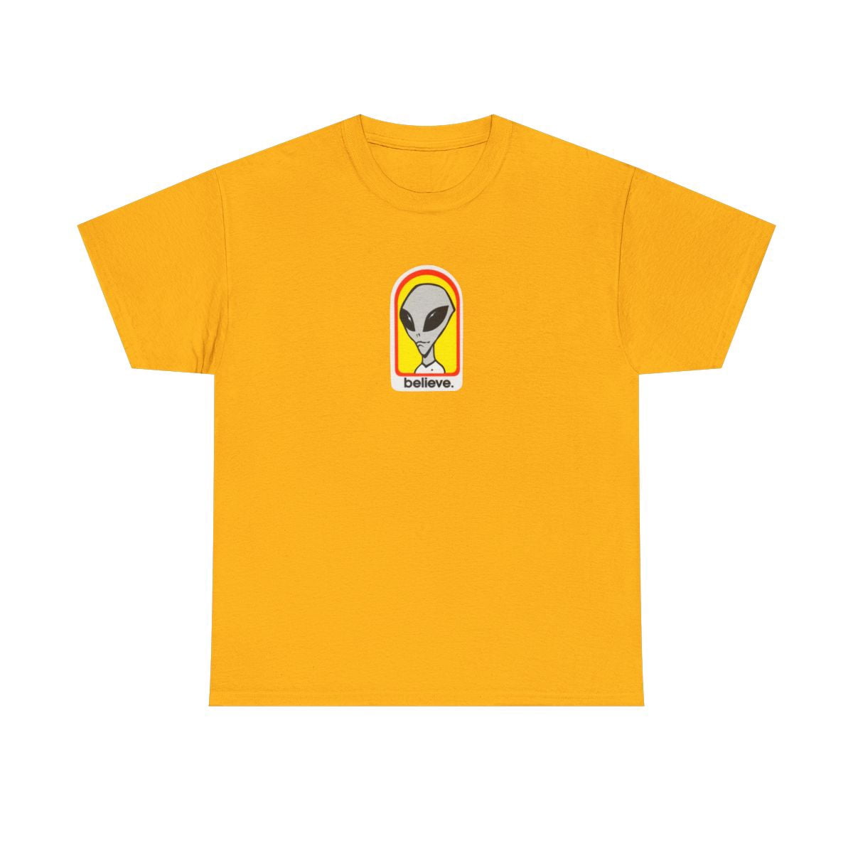 Believe Alien Workshop Skateboard 90s 00s Vintage Classic T Shirt