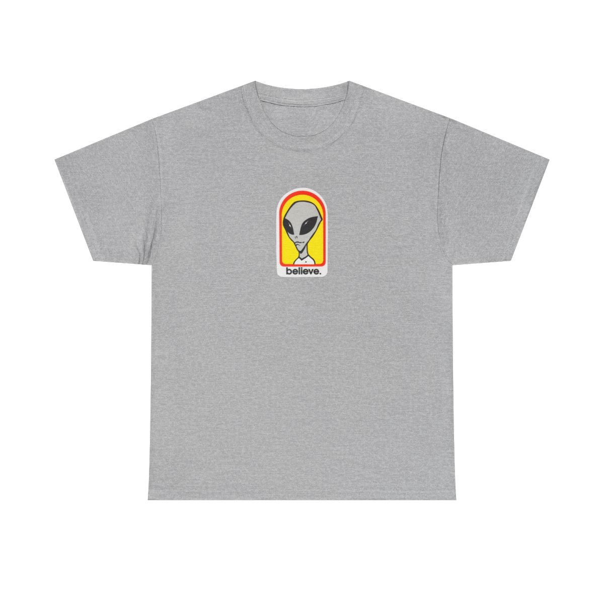 Believe Alien Workshop Skateboard 90s 00s Vintage Classic T Shirt