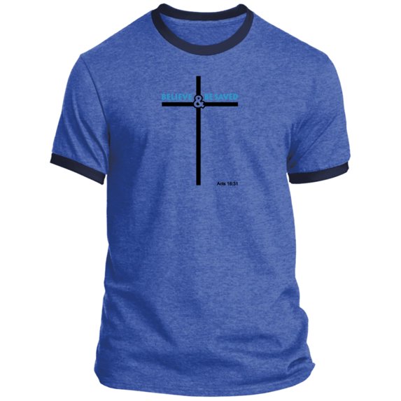 Believe Be Saved 2.0 Men’s Ringer Tee
